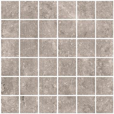 Umbria Antica Grigio Naturale Ret. Mosaico 5-5 30x30