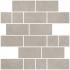 Concreta Grigio Chiaro Naturale Ret. Mosaico Multisize 30x30