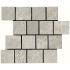 Molo Audace Grigio Di Scotta Naturale Mosaico Pave 30x30