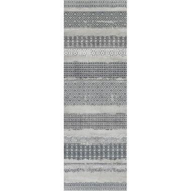 Concretus Grigio Inserto Tessuto Matt 33x100