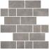 Concreta Grigio Scuro Naturale Ret. Mosaico Multisize 30x30