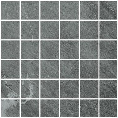 Cardoso Grigio Scuro Naturale Ret. Mosaico 5-5 30x30