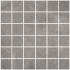 Concreta Grigio Scuro Naturale Ret. Mosaico 3-3 30x30