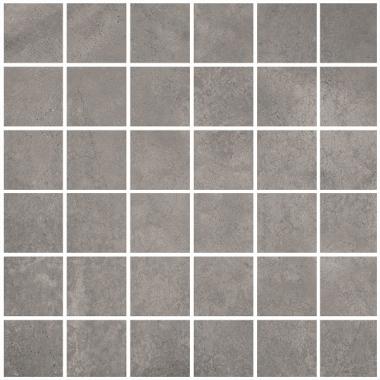 Concreta Grigio Scuro Naturale Ret. Mosaico 5-5 30x30