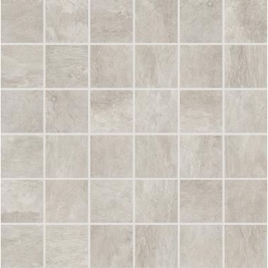 Ardoise Gris Grip Ret. Mosaico Tessere 5-5 30x30
