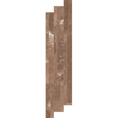 Rock Salt Hawaiian red Mix Ret. Modulo Listello 15x60