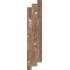 Rock Salt Hawaiian red Mix Ret. Modulo Listello 15x60