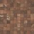 Rock Salt Hawaiian red Lucido Ret. Mosaico 3-3 30x30