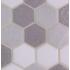Hexagonal Hex Mix Ash Opaque 28.4x29.6