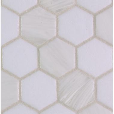 Hexagonal Hex Mix Talc Opaque 28.4x29.6