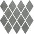 Materia Prima Hunter Green Naturale Mosaico Rombo 25x25