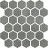 Materia Prima Hunter Green Naturale Mosaico Esagona 27x27
