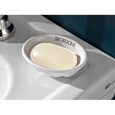 Мыльница Sbordoni Hygia настольная Bianco