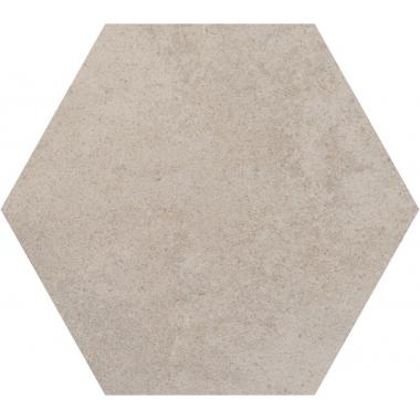 Elementa Ivory Stone Mat Ret. Small Hexagon 16x18