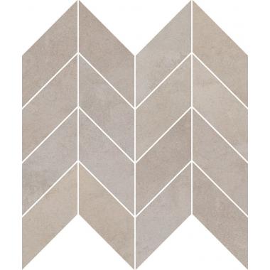Elementa Ivory Stone Mat Ret. Mosaic Chevron 30x30