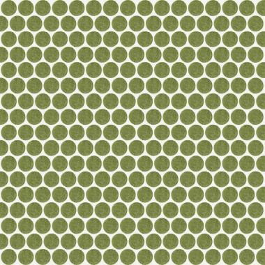 Extra Light Jade Shiny Mosaco Di Vetro Circle 29.5x27.7