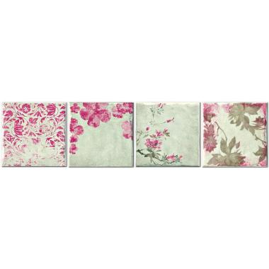 Cotto Vogue Jardin Beige Nat. Inserto S4 10x10