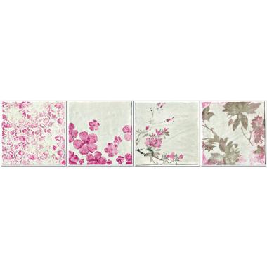Cotto Vogue Jardin Beige Nat. Formella S4 20x20