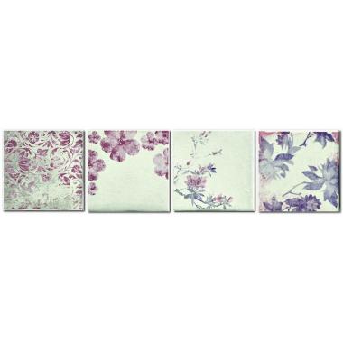 Cotto Vogue Jardin Grigio Nat. Inserto S4 10x10