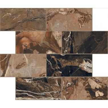 Les Bijoux de Rex Jaspe rouge Matte Ret. Muretto 7.5-15 30x30