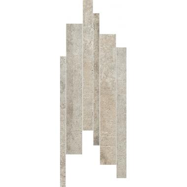 La Roche di Rex La roche ecru Mix Ret. Modulo Listello Sfalsato 21x40