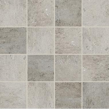 La Roche di Rex La roche grey Smooth Ret. Mosaico Tessere 7.5-7.5 30x30