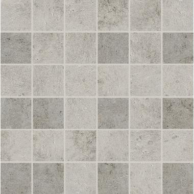 La Roche di Rex La roche grey Naturale anticato Ret. Mosaico 5-5 30x30