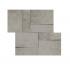 La Roche di Rex La roche grey Naturale anticato Ret. Muretto 3D Inclinato 30x30