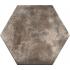 Miami Light Brown Naturale Esagona 24x27.7