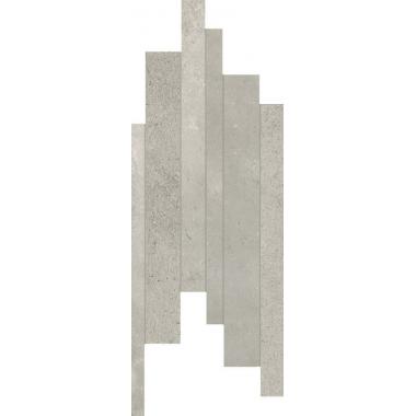 Maps of Cerim Light grey Naturale Ret. Modulo Listello 21x40