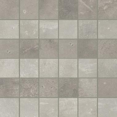 Maps of Cerim Light grey Naturale Ret. Mosaico 3D 30x30