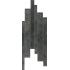 Airtech London_black High-glossy Ret. Modulo Listello Sfalsato 21x40