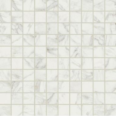 Exalt Magic white Naturale Ret. Mosaico 3-3 30x30