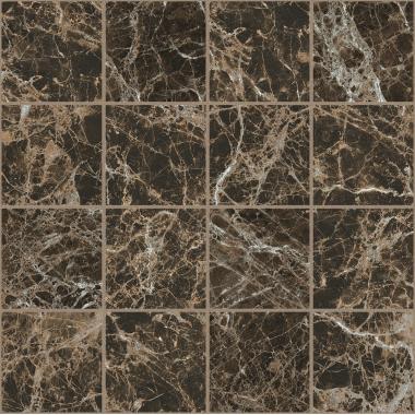Les Bijoux de Rex Marron imperial Matte Ret. Mosaico 7.5-7.5 30x30