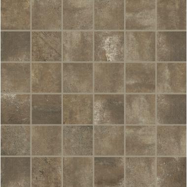 Matieres de Rex Matieres brun Matte Ret. Mosaico Tessere 5-5 30x30