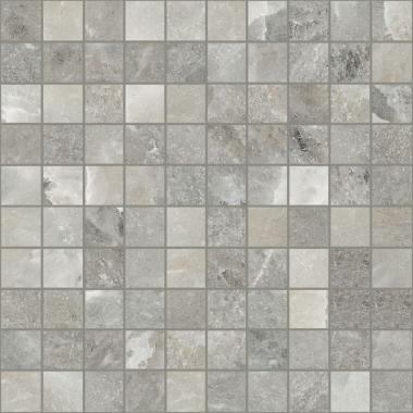 Rock Salt Maui green Naturale Ret. Mosaico 3-3 30x30