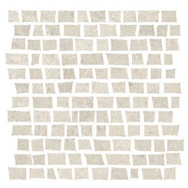 Costruire Metallo Bianco Naturale Ret. Mosaico Random 30x30