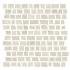 Costruire Metallo Bianco Naturale Ret. Mosaico Random 30x30