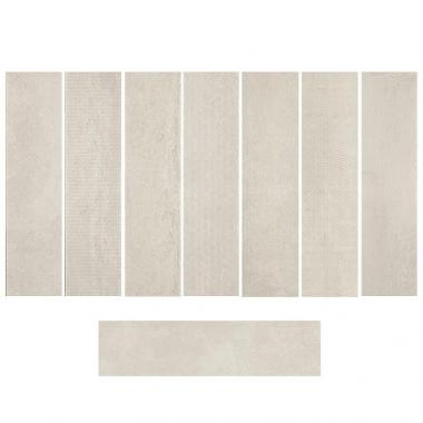 Costruire Metallo Bianco Strong Mix Naturale Ret. 30x120