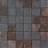 Costruire Metallo Nero Naturale Ret. Mosaico Tessera 5-5 30x30
