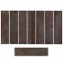 Costruire Metallo Ruggine Strong Mix Naturale Ret. 30x120