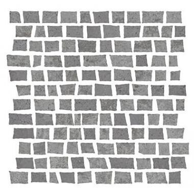 Costruire Metallo Titanio Naturale Ret. Mosaico Random 30x30