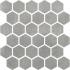 Materia Prima Metropolitan Grey Naturale Mosaico Esagona 27x27