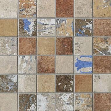 Ilcottotagina Mix Colours Nat Ret. Mosaico Blended 5-5 30x30