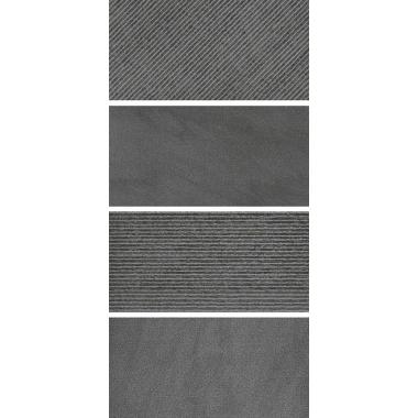 Silver Stone Mix Graphite Strutturato Ret. 30x60