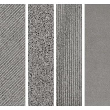 Silver Stone Mix Silver Strutturato Ret. 15x60