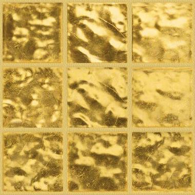 Aureo Modern Yellow Gold 025 Corrugated 2x2