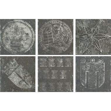 Molo Audace Molo Mix Nero Naturale 20x20