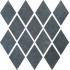 Materia Prima Navy Sea Naturale Mosaico Rombo 25x25
