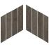 Newport 2.0 New Ebony Naturale Ret. Modulo Comp. 2 Pz 27x31